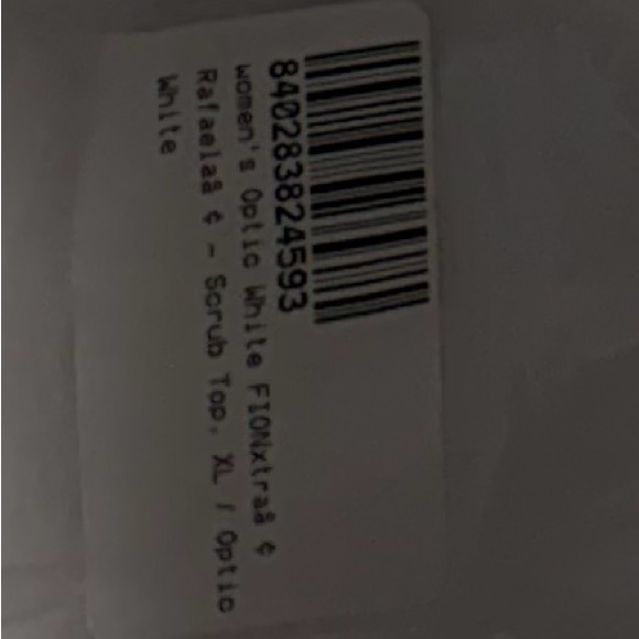 Figs Women's Optic White Xl Rafaela and XXL Zamora - Picture 3 of 3